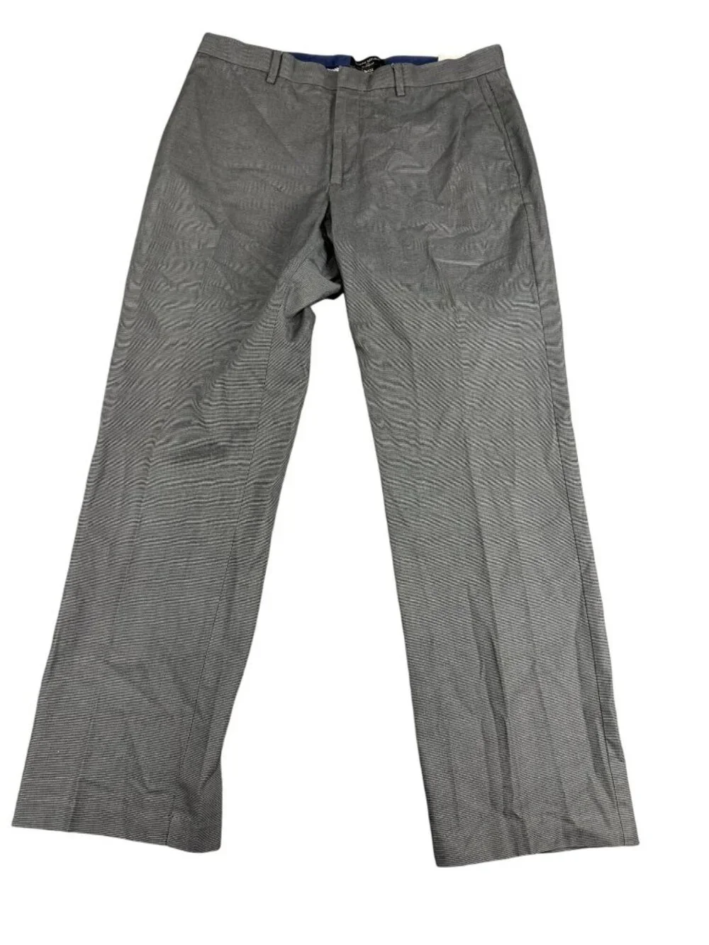 Banana Republic Mens Gray Tailored Fit Dress Pants 36x32 Flat Front